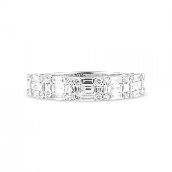 Золотое кольцо с бриллиантами Baguette SCR040880-003