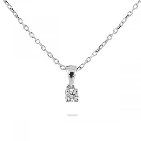 Золотое колье с бриллиантом Diamond Love YK238903KA