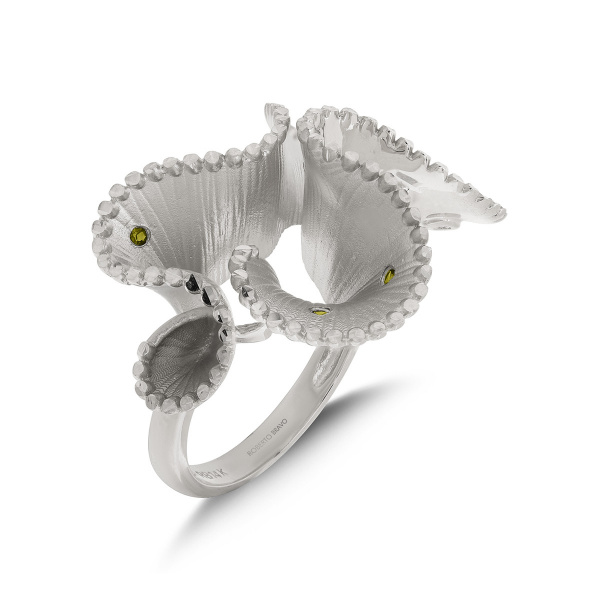 Золотое кольцо с желтыми сапфирами Soul Dance SDR000005-01