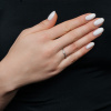 Золотое кольцо Diamond Love с бриллиантом AR4290-W