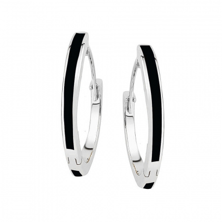 Золотые серьги с эмалью Chicky CHXE0004BW-00