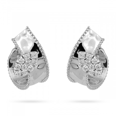 Золотые серьги Diamond Love AE5185-W