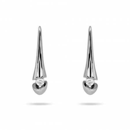 Золотые серьги с бриллиантами Salsa KP224513R-WD
