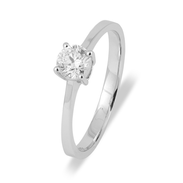 Золотое классическое кольцо с бриллиантом Diamond Love YK029919YA