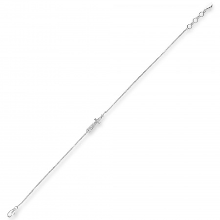 Золотой браслет с бриллиантами Diamond Love AB6855-W