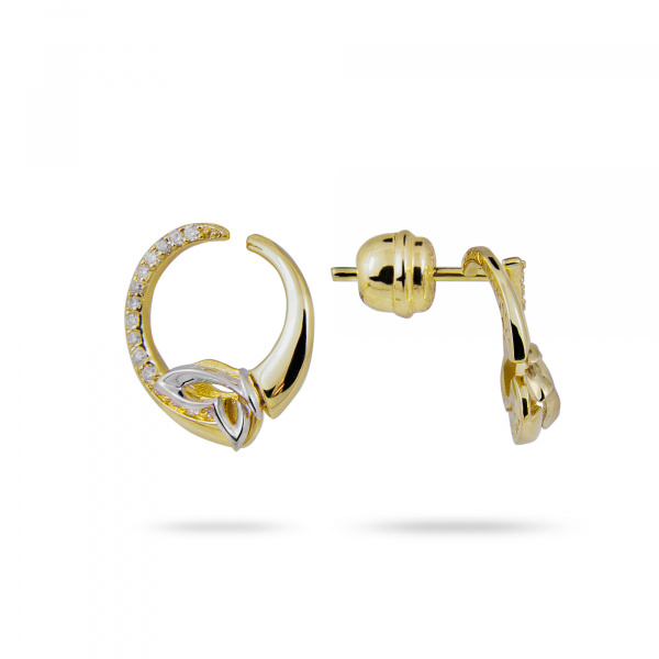 Золотые серьги Chicky с бриллиантами CKHE0002-00