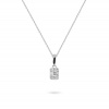 Золотое колье с бриллиантами Baguette PD1037