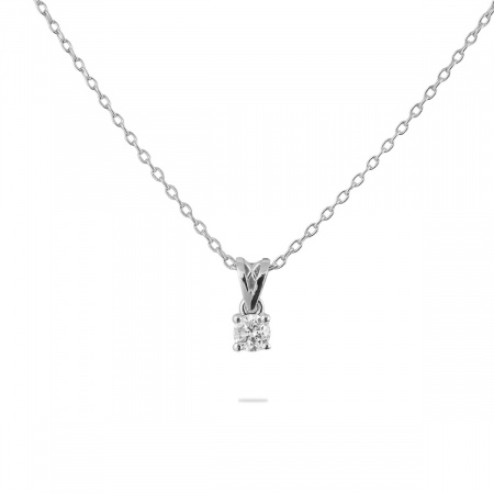 Золотое колье с бриллиантом Diamond Love YK042877KA