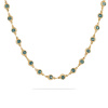 Золотое колье с фианитами Golden Line RL21P-1