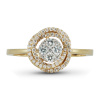 Золотое кольцо с бриллиантами Diamond Love OKYZ-Y