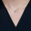 Золотое колье с бриллиантом Diamond Love YK260131KA