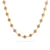 Золотое колье с фианитами Golden Line RL18P