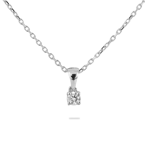 Золотое колье с бриллиантом Diamond Love YK238903KA