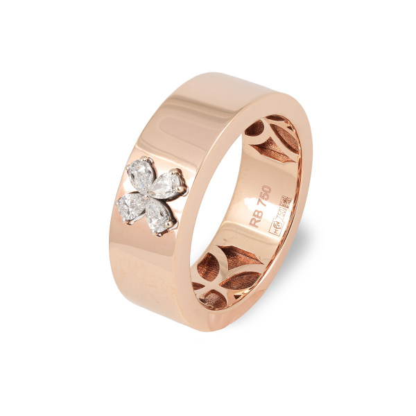 Золотое кольцо с бриллиантами Diamond Love PRA-0363R-R