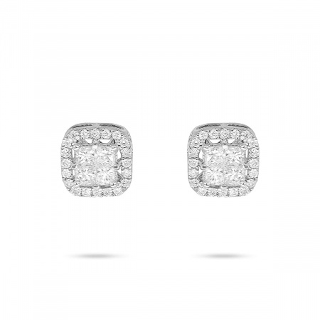 Золотые серьги с бриллиантами Diamond Love ER1309AF