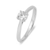 Золотое классическое кольцо с бриллиантом Diamond Love YK238903YA