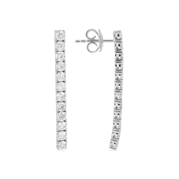 Золотые серьги с бриллиантами Diamond Love YB248914EA