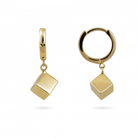 Золотые серьги Qube QCE000037-00
