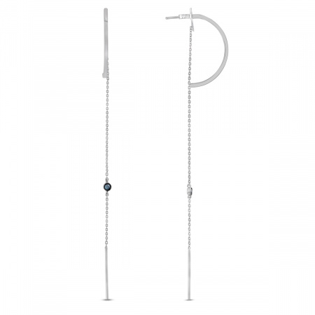 Золотые серьги Naviblue с бриллиантами D494EW