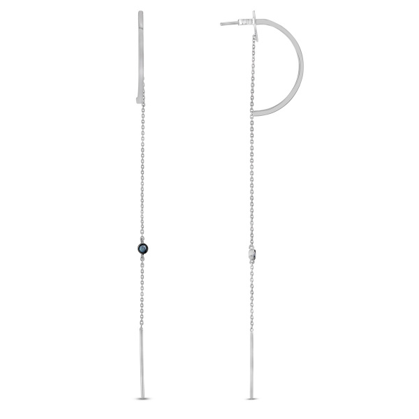 Золотые серьги Naviblue с бриллиантами D494EW