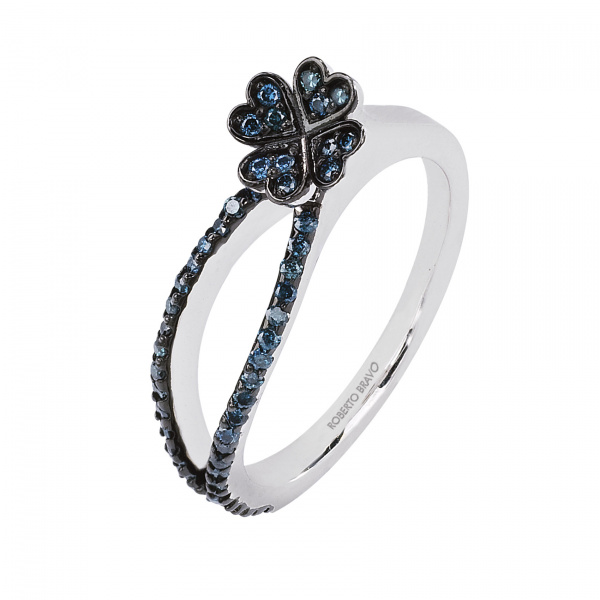 Золотое кольцо Naviblue с бриллиантами AR520