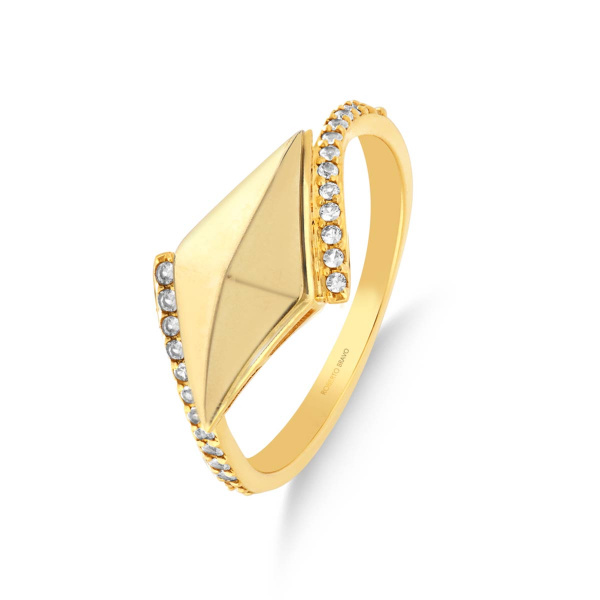 Золотое кольцо с сапфирами Volare VLR000016-00